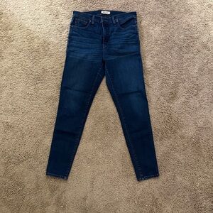 Madewell 10” High Rise Skinny Jeans